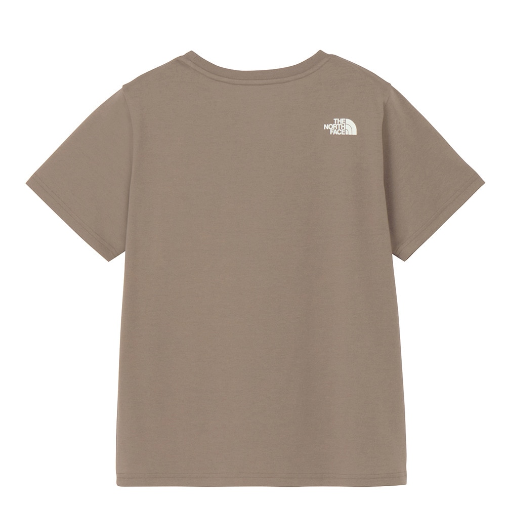ザ・ノース・フェイス（THE NORTH FACE）（レディース）半袖 スクエアロゴポケット Tシャツ NTW82541 MR