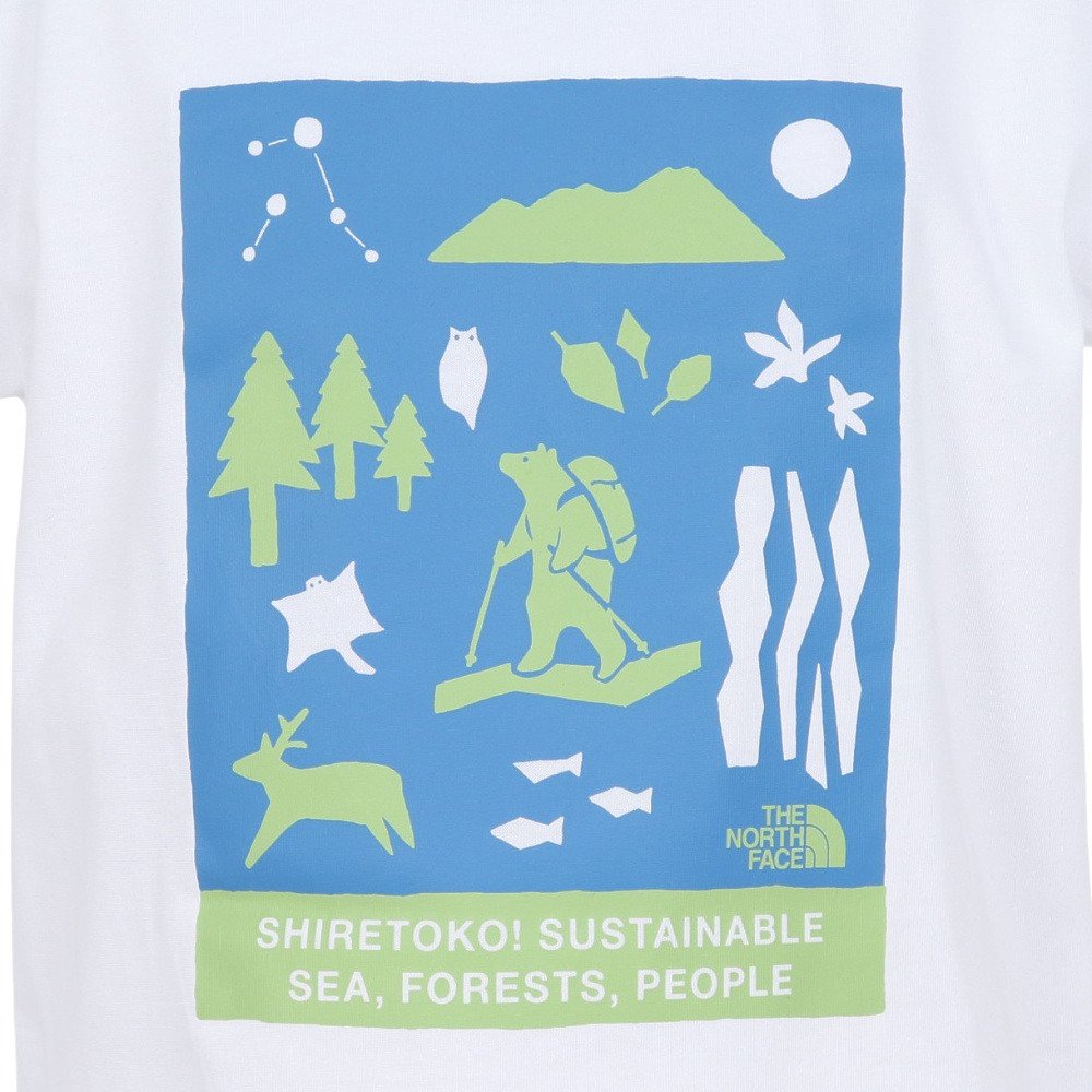 ジュニア 半袖Tシャツ シレトコトコ NTJ32534ST W 10