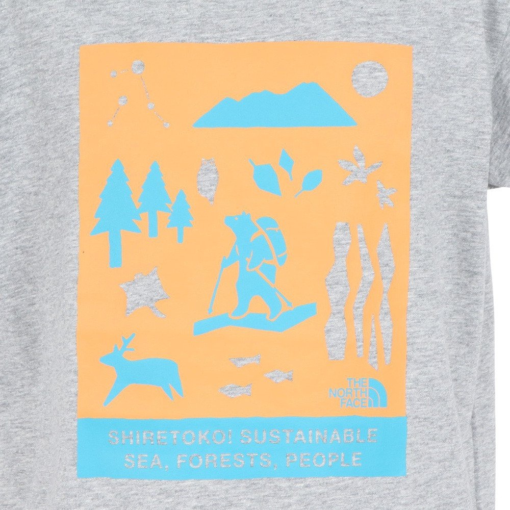 ジュニア 半袖Tシャツ シレトコトコ NTJ32534ST Z 10