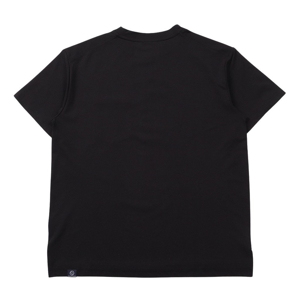 ホールアース（Whole Earth）（レディース）ポケット付き 半袖Tシャツ WE2VDZ77 BLK