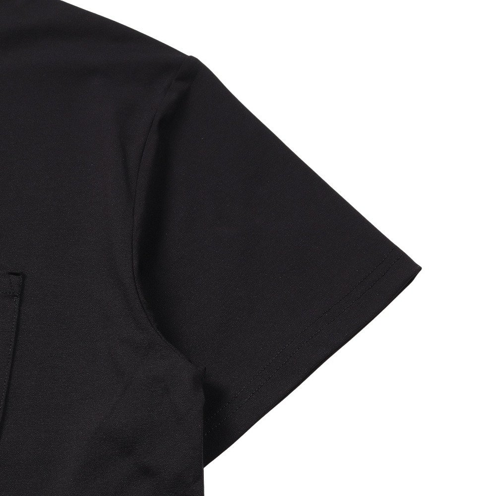 ホールアース（Whole Earth）（レディース）ポケット付き 半袖Tシャツ WE2VDZ77 BLK