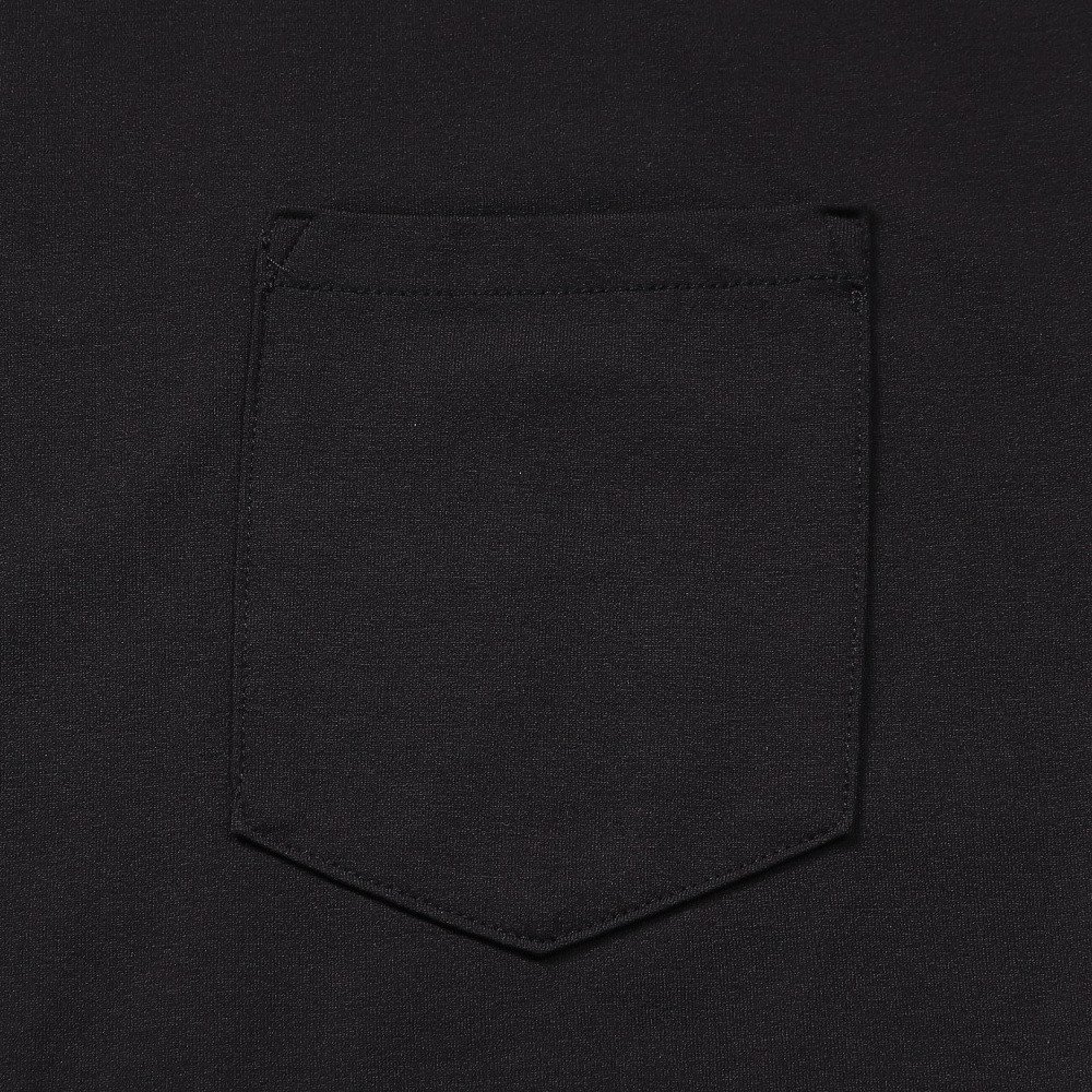 ホールアース（Whole Earth）（レディース）ポケット付き 半袖Tシャツ WE2VDZ77 BLK