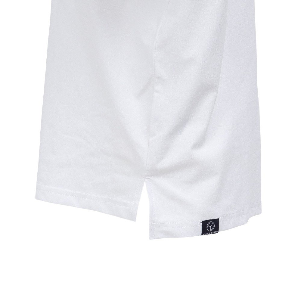 ホールアース（Whole Earth）（レディース）ポケット付き 半袖Tシャツ WE2VDZ77 WHT