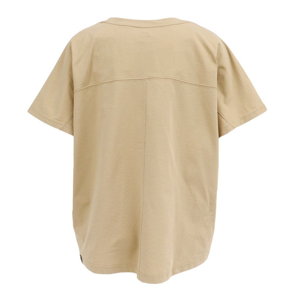 ホールアース（Whole Earth）（レディース）半袖 ドルマンTシャツ WE2VDZ78 BEG
