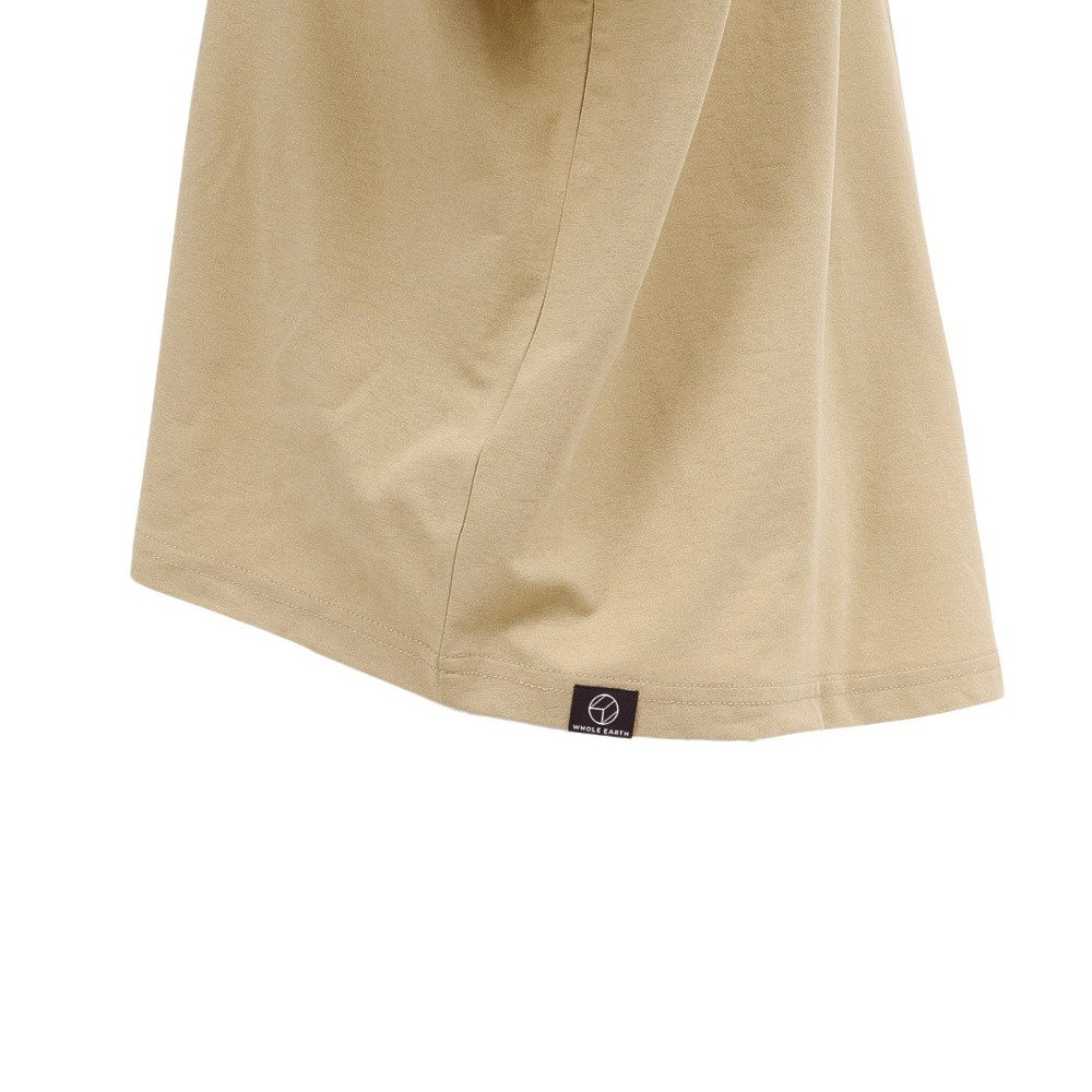 ホールアース（Whole Earth）（レディース）半袖 ドルマンTシャツ WE2VDZ78 BEG