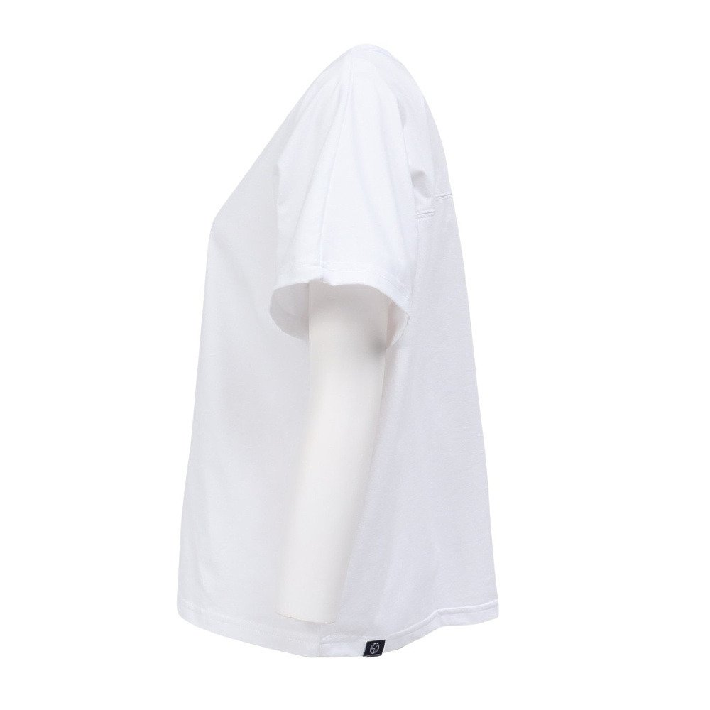 ホールアース（Whole Earth）（レディース）半袖 ドルマンTシャツ WE2VDZ78 WHT