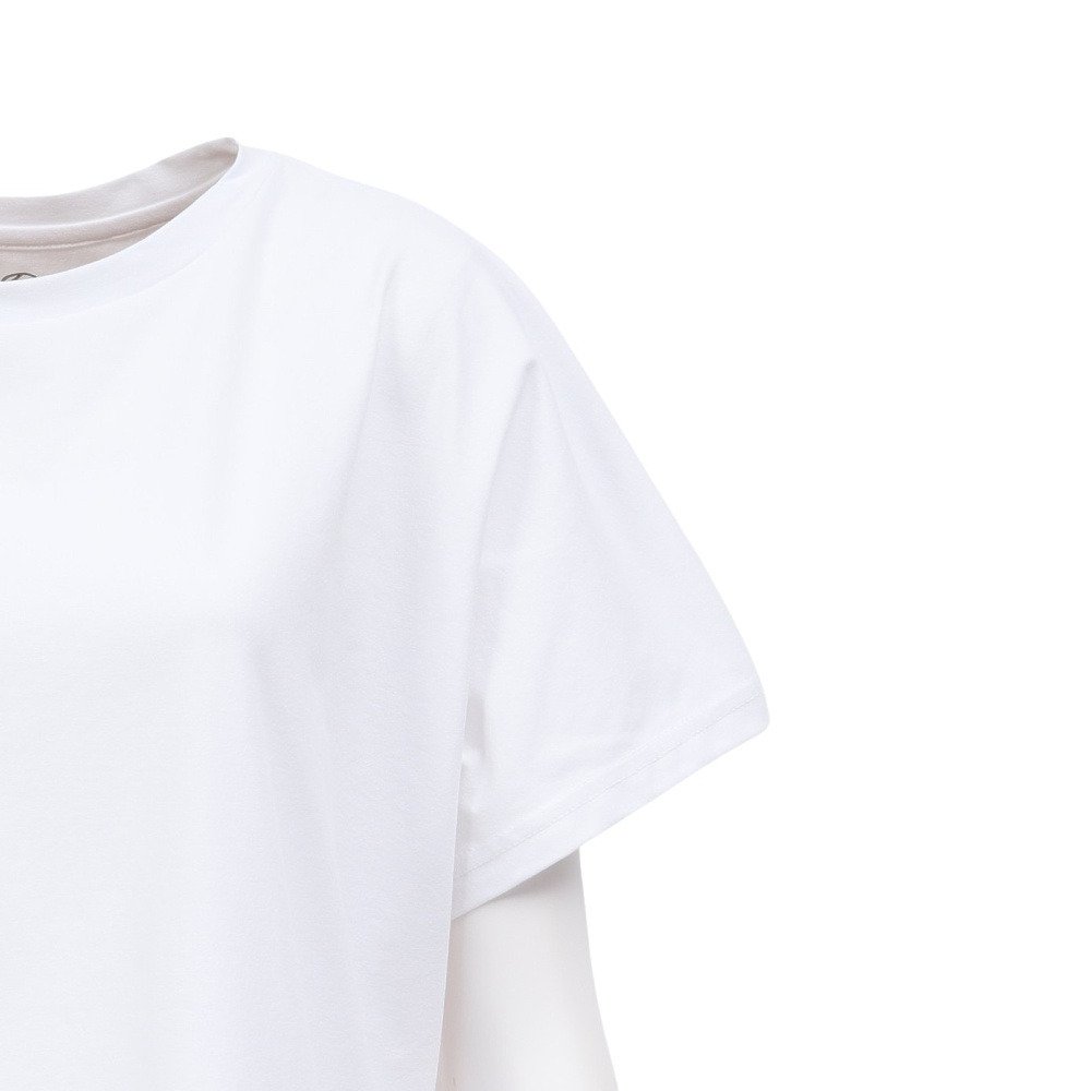 ホールアース（Whole Earth）（レディース）半袖 ドルマンTシャツ WE2VDZ78 WHT