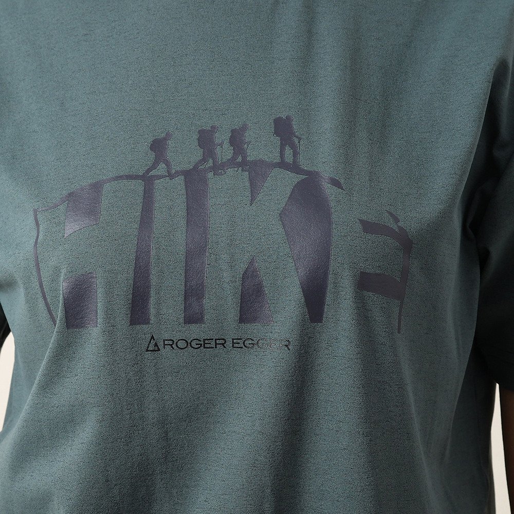 ロジャーエーガー（ROGEREGGER）（レディース）ドライストレッチ ハイク 半袖Tシャツ RE26SCD5620031 DBLU