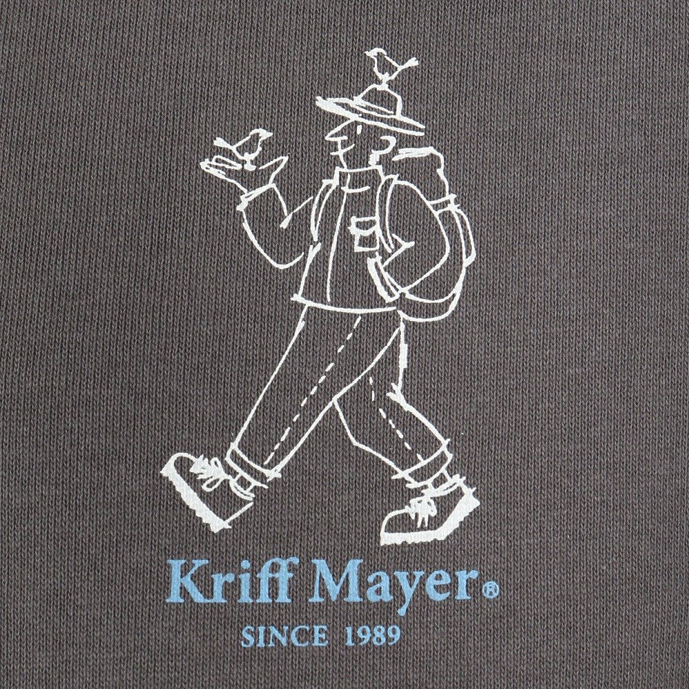 クリフメイヤー（KRIFF MAYER）（レディース）プリント半袖Tシャツ W2547845X:17:CHARCOAL