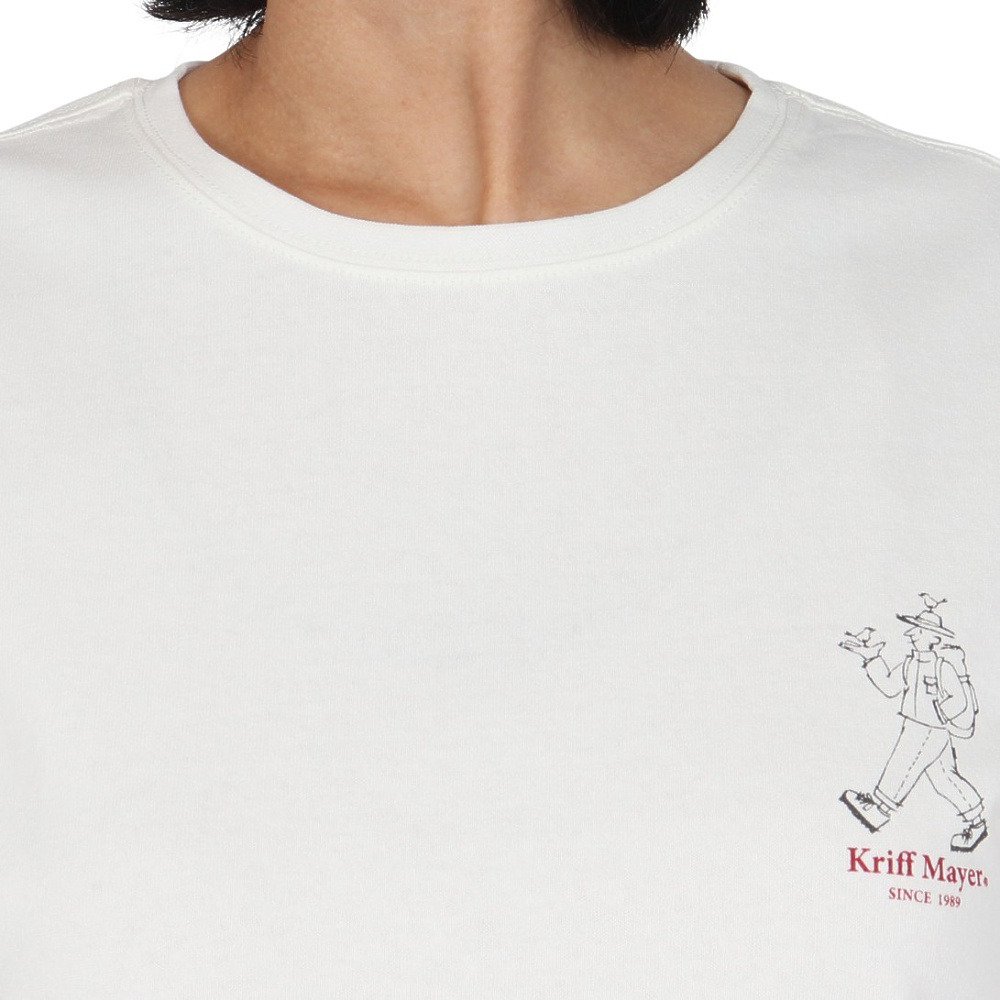 クリフメイヤー（KRIFF MAYER）（レディース）プリント半袖Tシャツ W2547845X:5:OFF