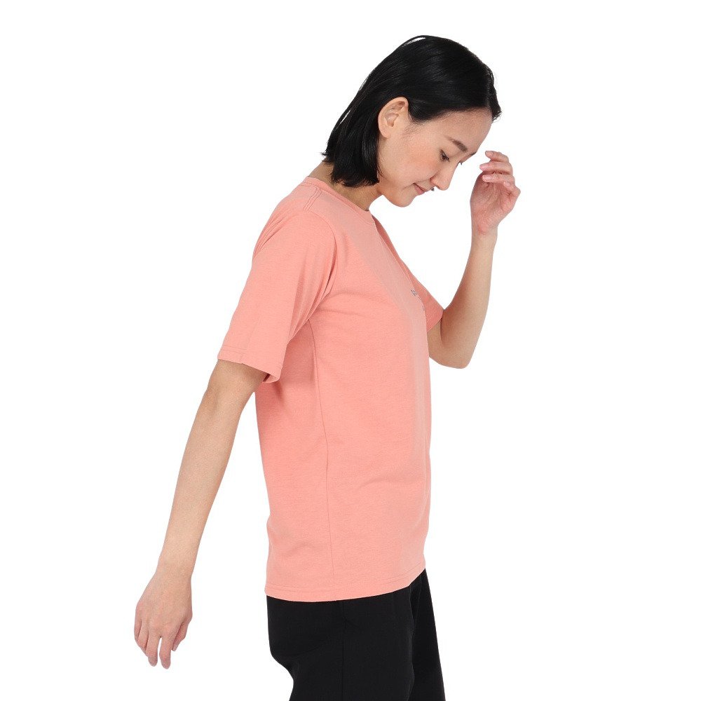 クリフメイヤー（KRIFF MAYER）（レディース）プリント半袖Tシャツ クマ W2547846X:30:PINK