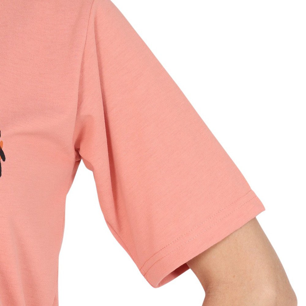 クリフメイヤー（KRIFF MAYER）（レディース）プリント半袖Tシャツ クマ W2547846X:30:PINK
