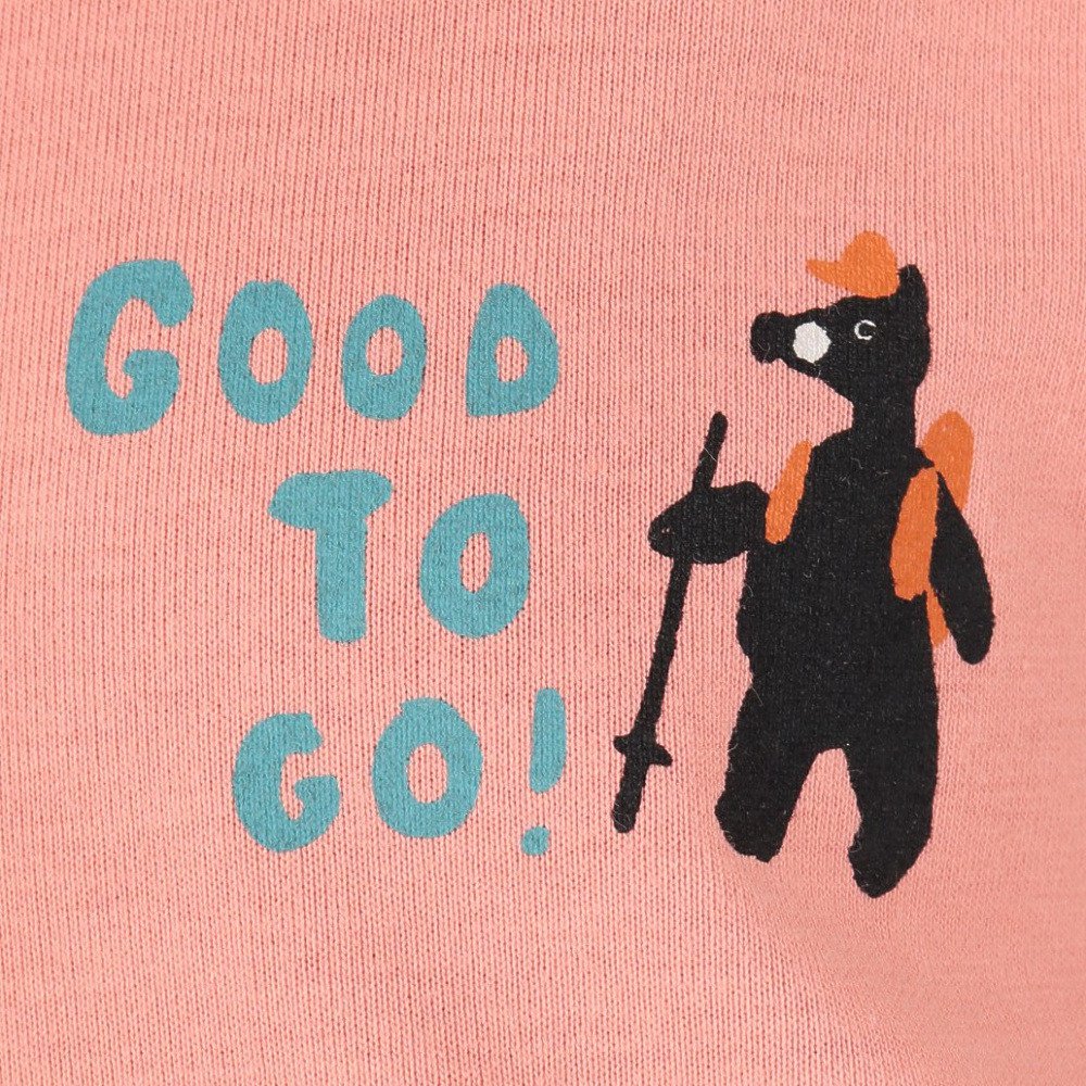 クリフメイヤー（KRIFF MAYER）（レディース）プリント半袖Tシャツ クマ W2547846X:30:PINK