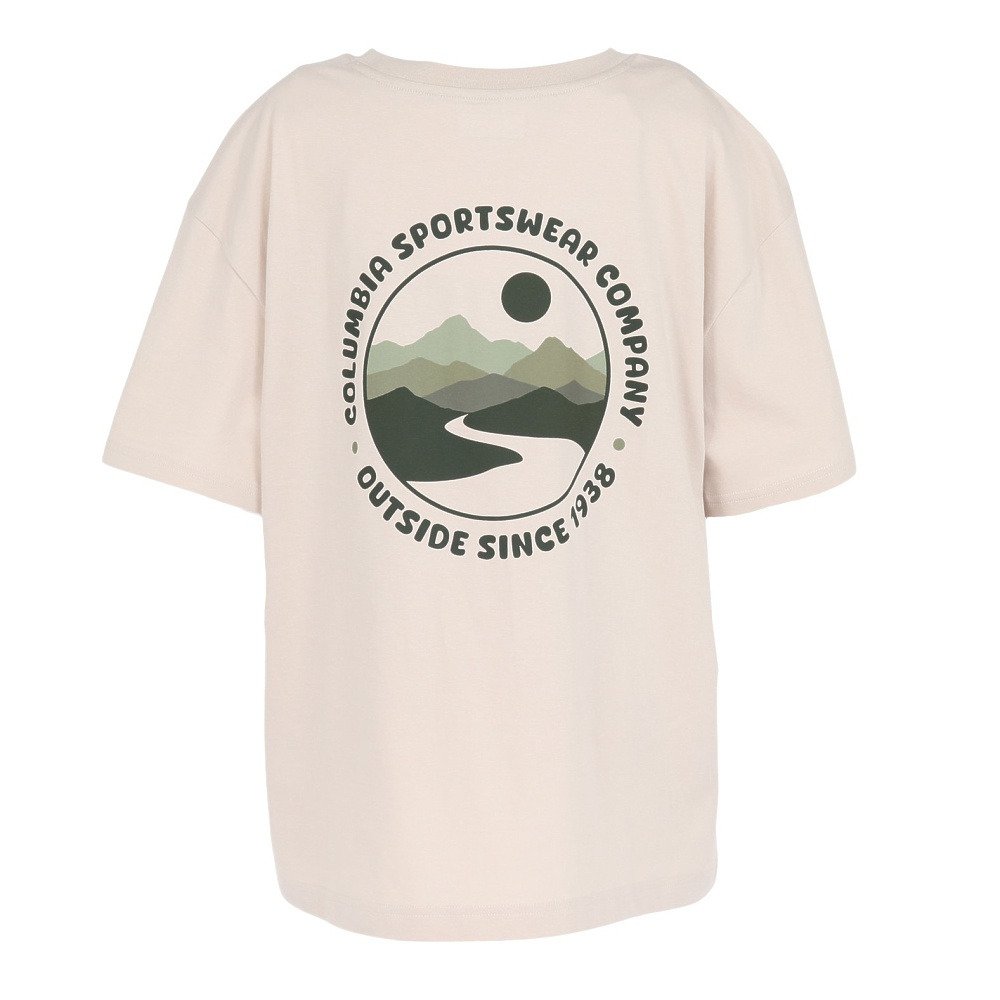 コロンビア（Columbia）（レディース）ローリングベンドグラフィックオーバーサイズド 半袖Tシャツ AR9588 278