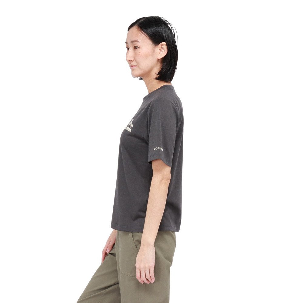 コロンビア（Columbia）（レディース）半袖Tシャツ ウィメンズ シダートレイル グラフィックTシャツ AP3843 011