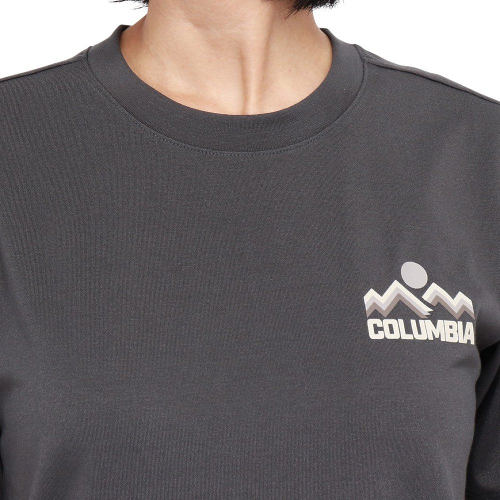 コロンビア（Columbia）（レディース）半袖Tシャツ ウィメンズ シダートレイル グラフィックTシャツ AP3843 011
