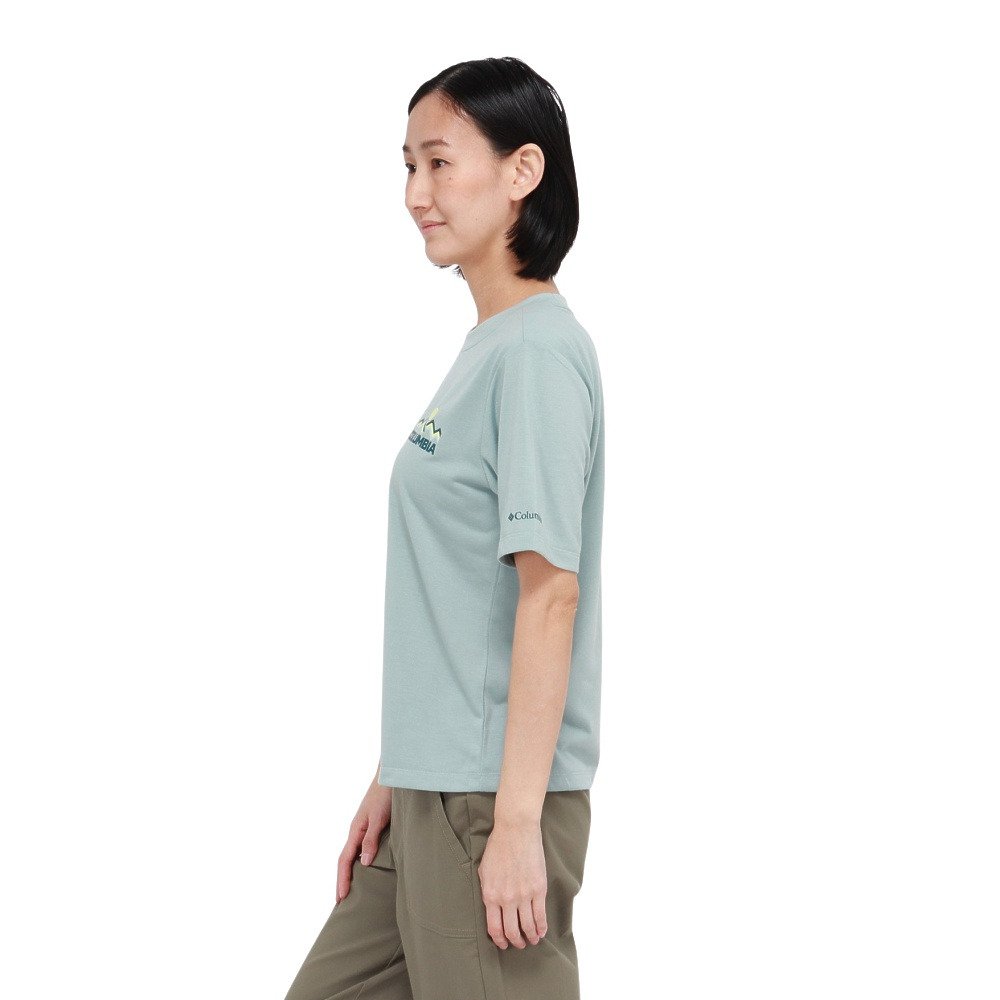 コロンビア（Columbia）（レディース）半袖Tシャツ ウィメンズ シダートレイル グラフィックTシャツ AP3843 461