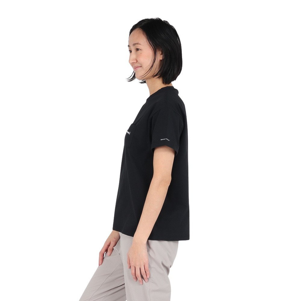 コロンビア（Columbia）（レディース）ツイードキャナルポケット半袖Tシャツ PL7518 010