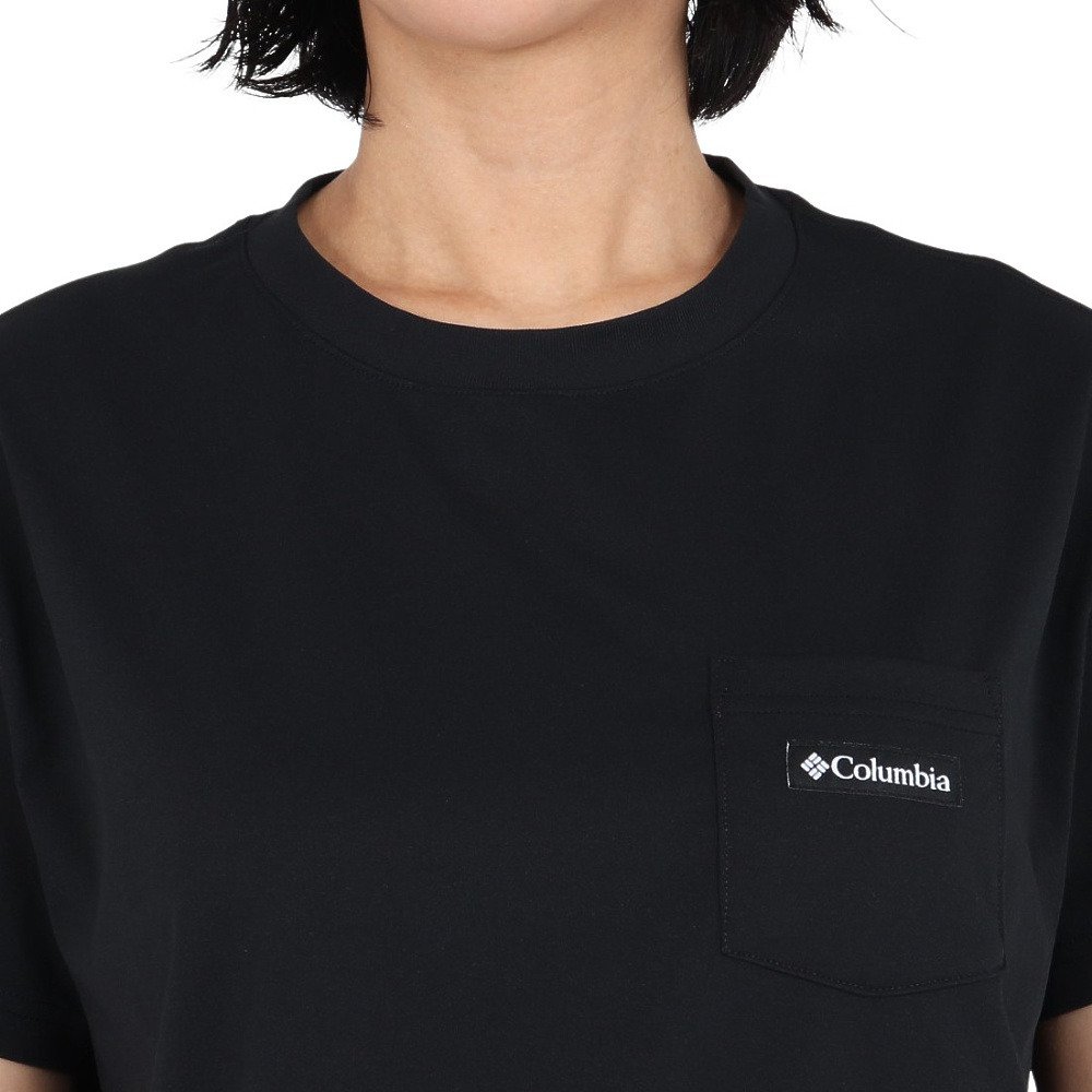 コロンビア（Columbia）（レディース）ツイードキャナルポケット半袖Tシャツ PL7518 010