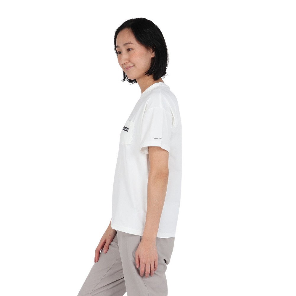 コロンビア（Columbia）（レディース）ツイードキャナルポケット半袖Tシャツ PL7518 125