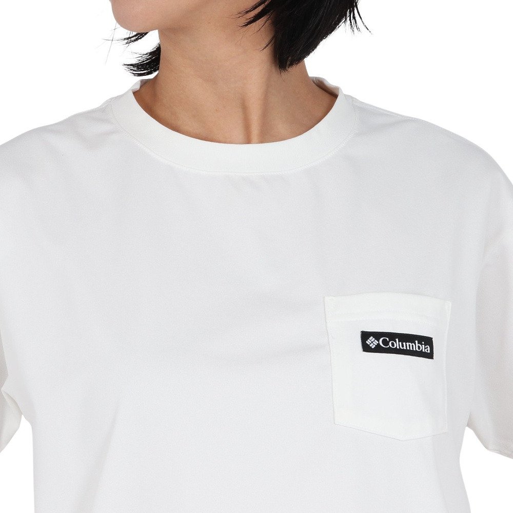 コロンビア（Columbia）（レディース）ツイードキャナルポケット半袖Tシャツ PL7518 125