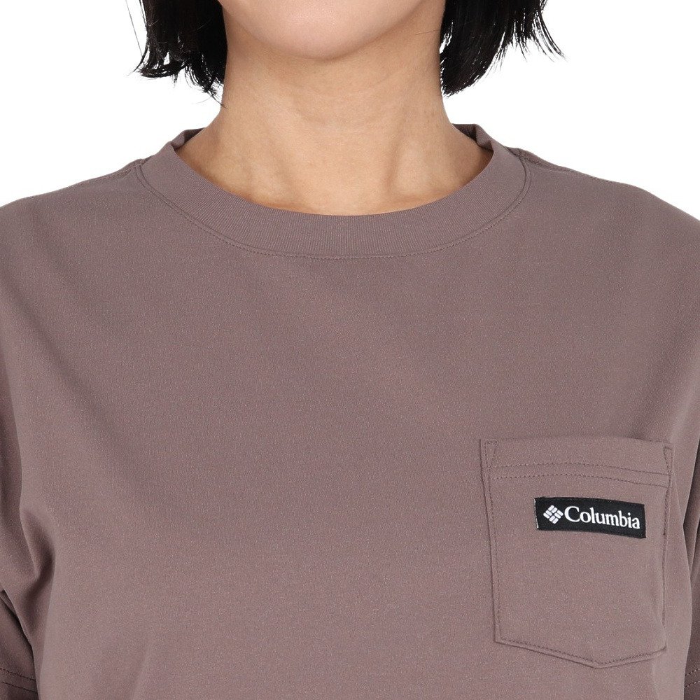 コロンビア（Columbia）（レディース）ツイードキャナルポケット半袖Tシャツ PL7518 254