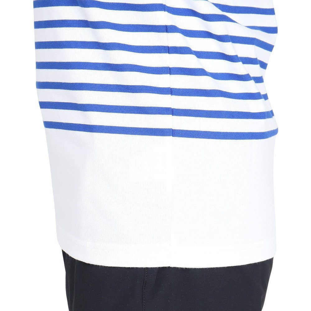 半袖Tシャツ ショートスリーブ パネルボーダーTシャツ NTW32406 W 8