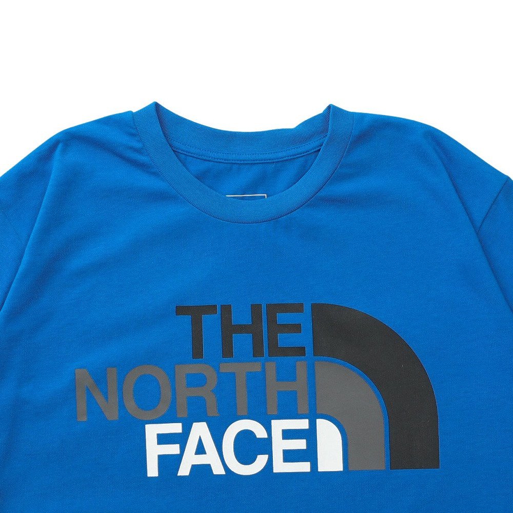 ザ・ノース・フェイス（THE NORTH FACE）（レディース）半袖Tシャツ フラッシュドライ カラフルロゴ コットン NTW32539 HB