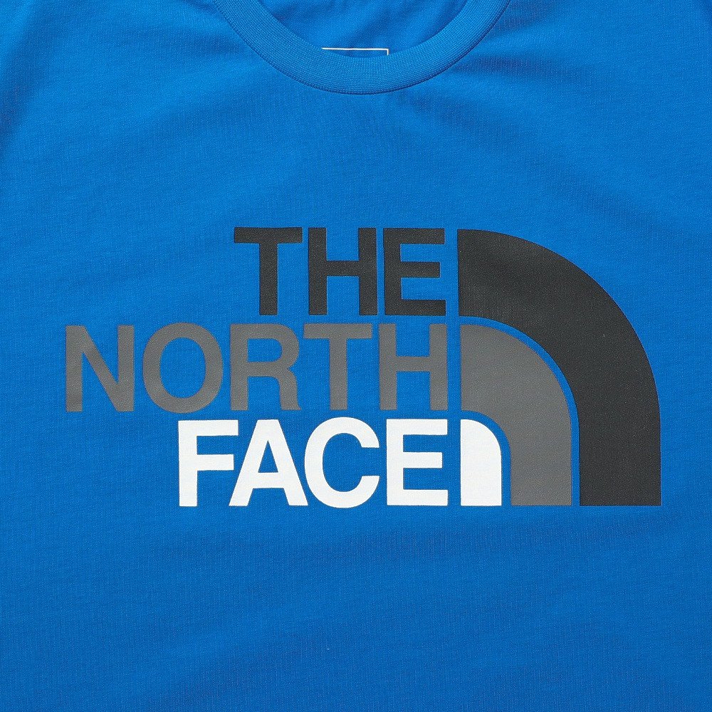 ザ・ノース・フェイス（THE NORTH FACE）（レディース）半袖Tシャツ フラッシュドライ カラフルロゴ コットン NTW32539 HB