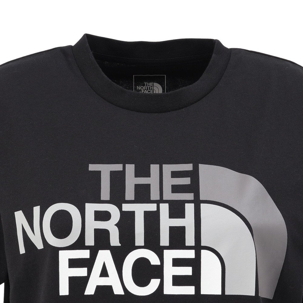 フラッシュドライ カラフルロゴ コットン 半袖Tシャツ NTW32539 K 5