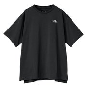 (レディース)半袖Tシャツ フラッシュドライ リラックス コットン NTW32541 K ブラック