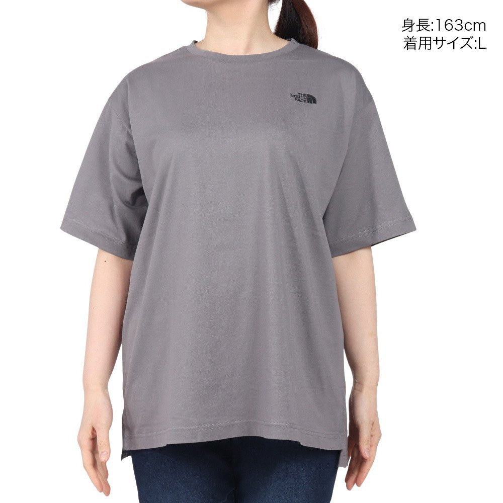 半袖Tシャツ フラッシュドライ リラックス コットン NTW32541 SP グレー 2