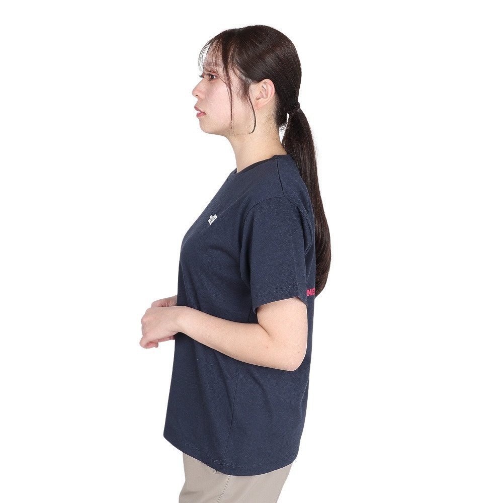 ザ・ノース・フェイス（THE NORTH FACE）（レディース）バンダナ スクエアロゴ半袖Tシャツ NTW32446 UN 速乾