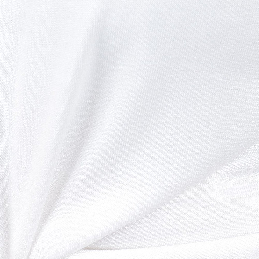 ザ・ノース・フェイス（THE NORTH FACE）（レディース）Tシャツ 半袖 BANDANA SQ LG スクエアロゴ NTW32446 白 ホワイト
