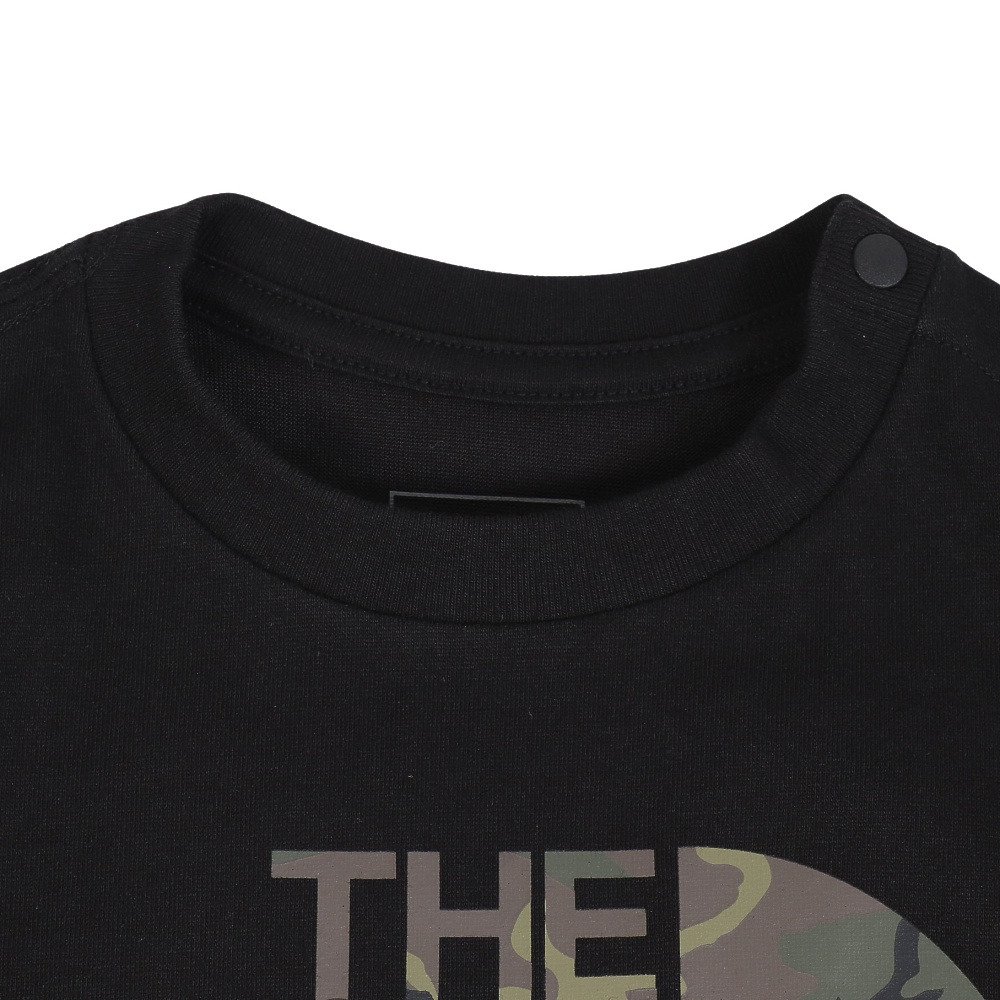 ジュニア B CAMO ロゴ 半袖Tシャツ NTB32359 K 3