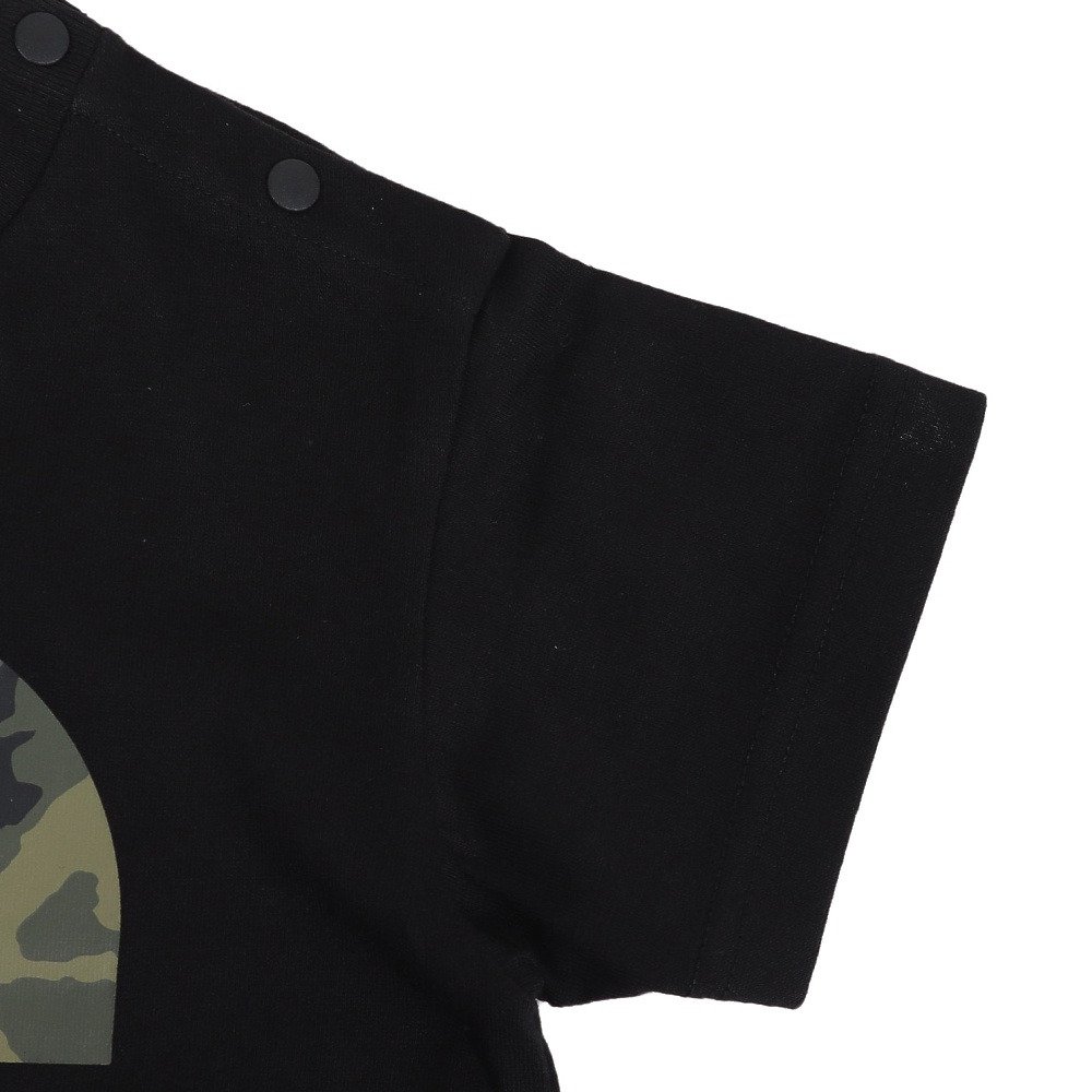 ジュニア B CAMO ロゴ 半袖Tシャツ NTB32359 K 4