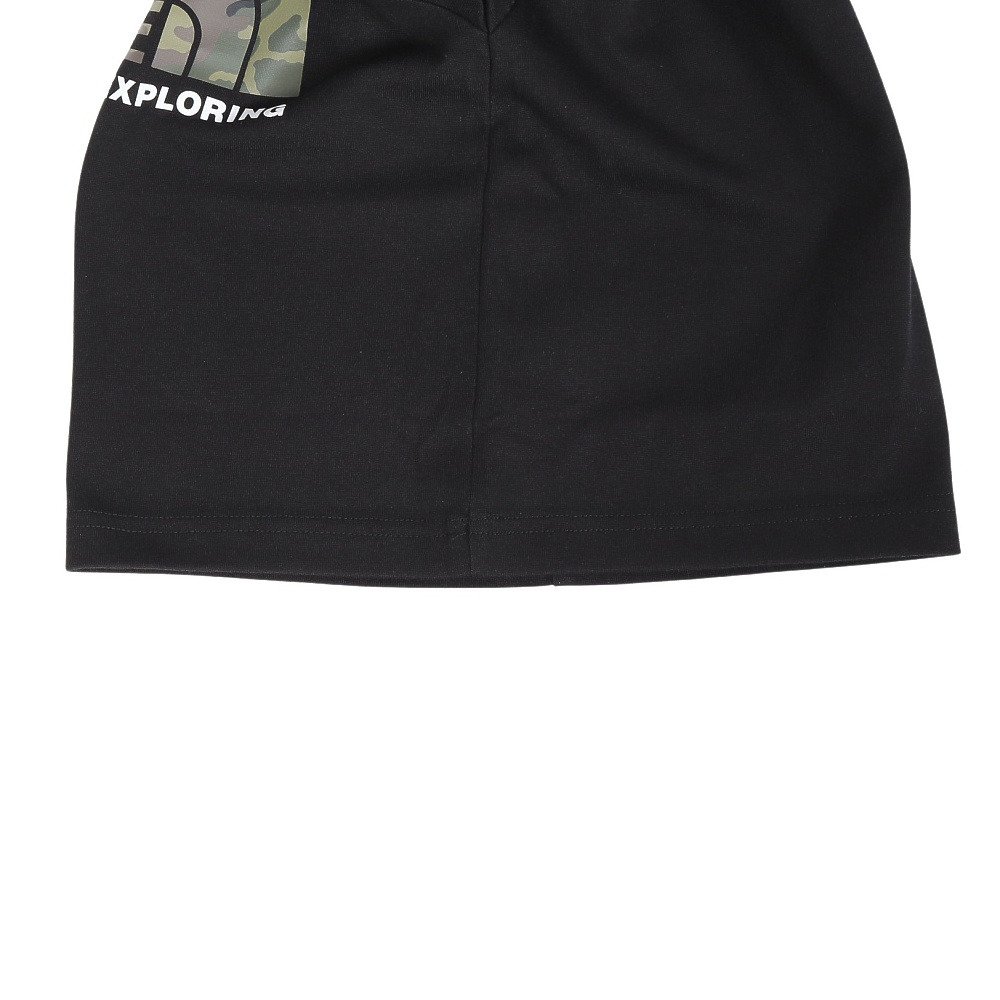 ジュニア B CAMO ロゴ 半袖Tシャツ NTB32359 K 5