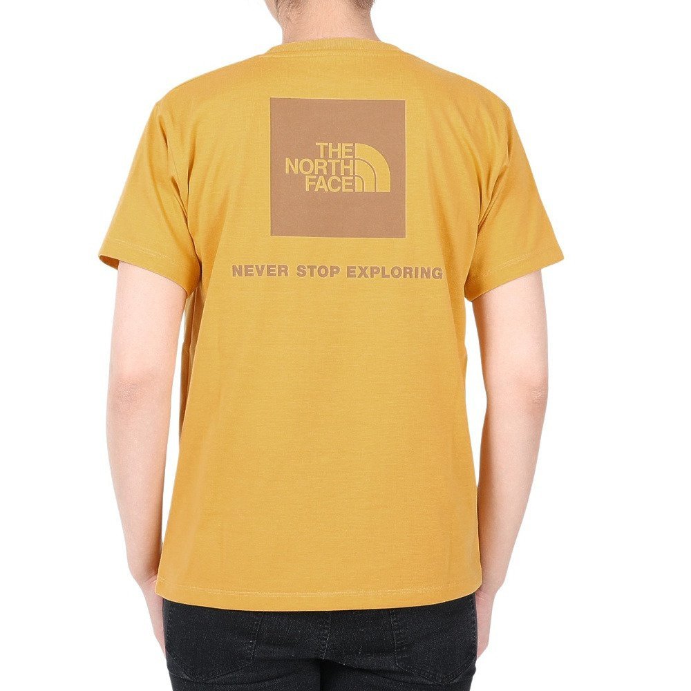 半袖Tシャツ ショートスリーブ バックスクエアロゴTシャツ NTW32447 YS 4