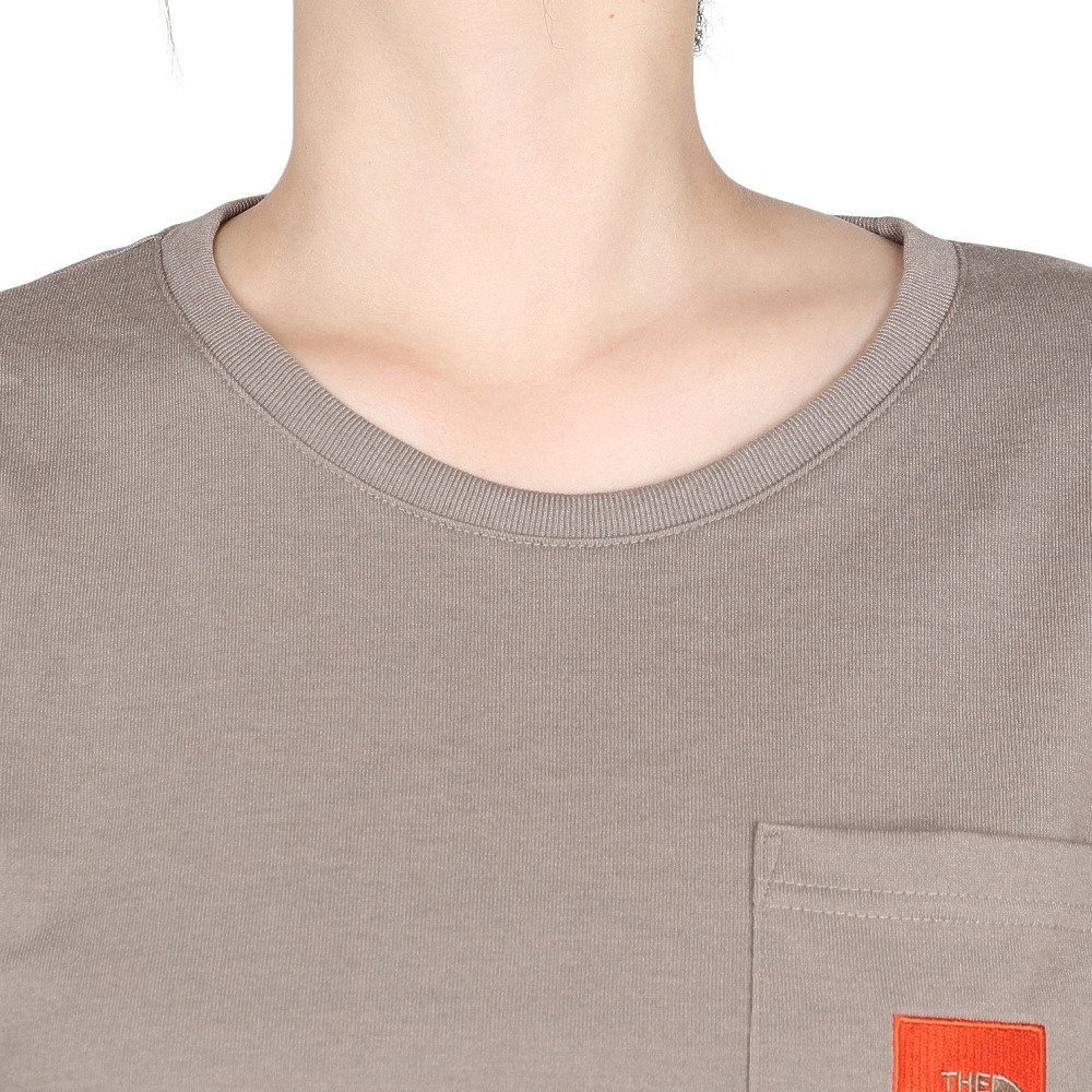 半袖 スクエアロゴポケット Tシャツ NTW82541 MR 6