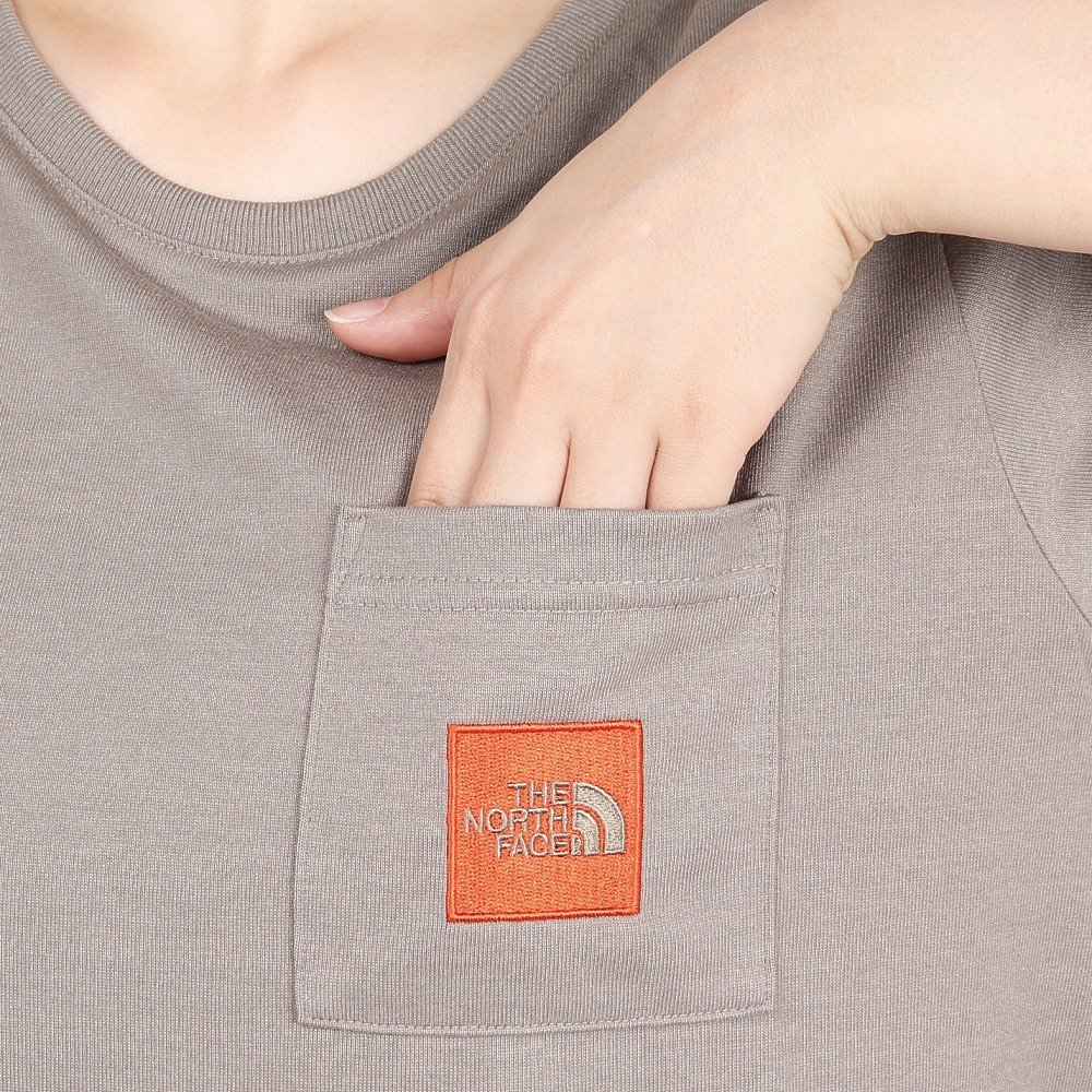 半袖 スクエアロゴポケット Tシャツ NTW82541 MR 9