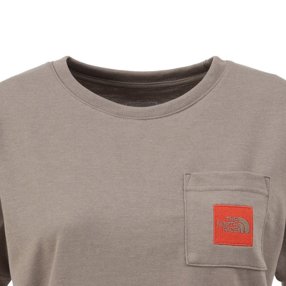 半袖Tシャツ ショートスリーブ スクエアロゴ ポケットTシャツ NTW82541 MR-V 5
