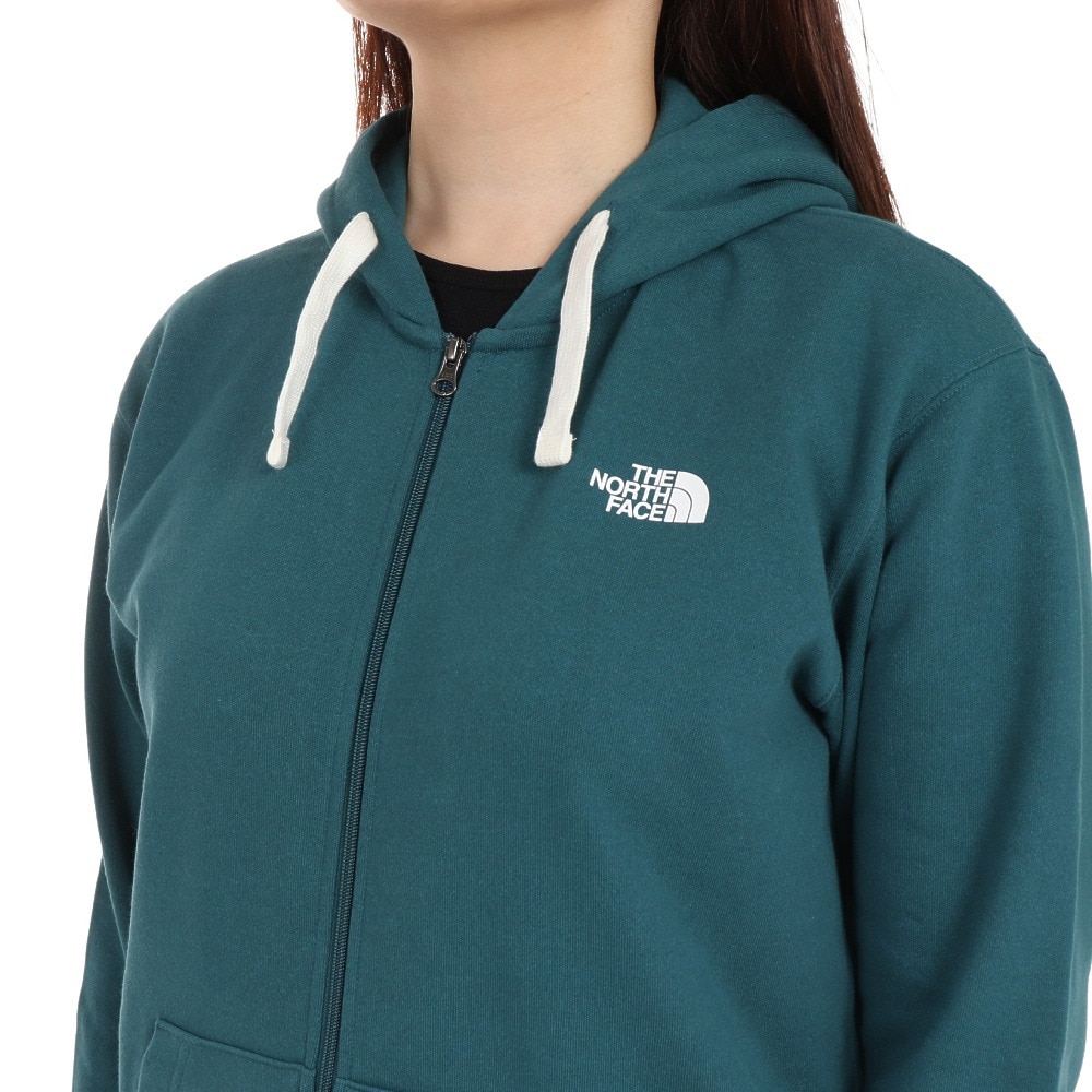 ザ・ノース・フェイス（THE NORTH FACE）（レディース）スウェット フルジップフーディ NT62334X AE