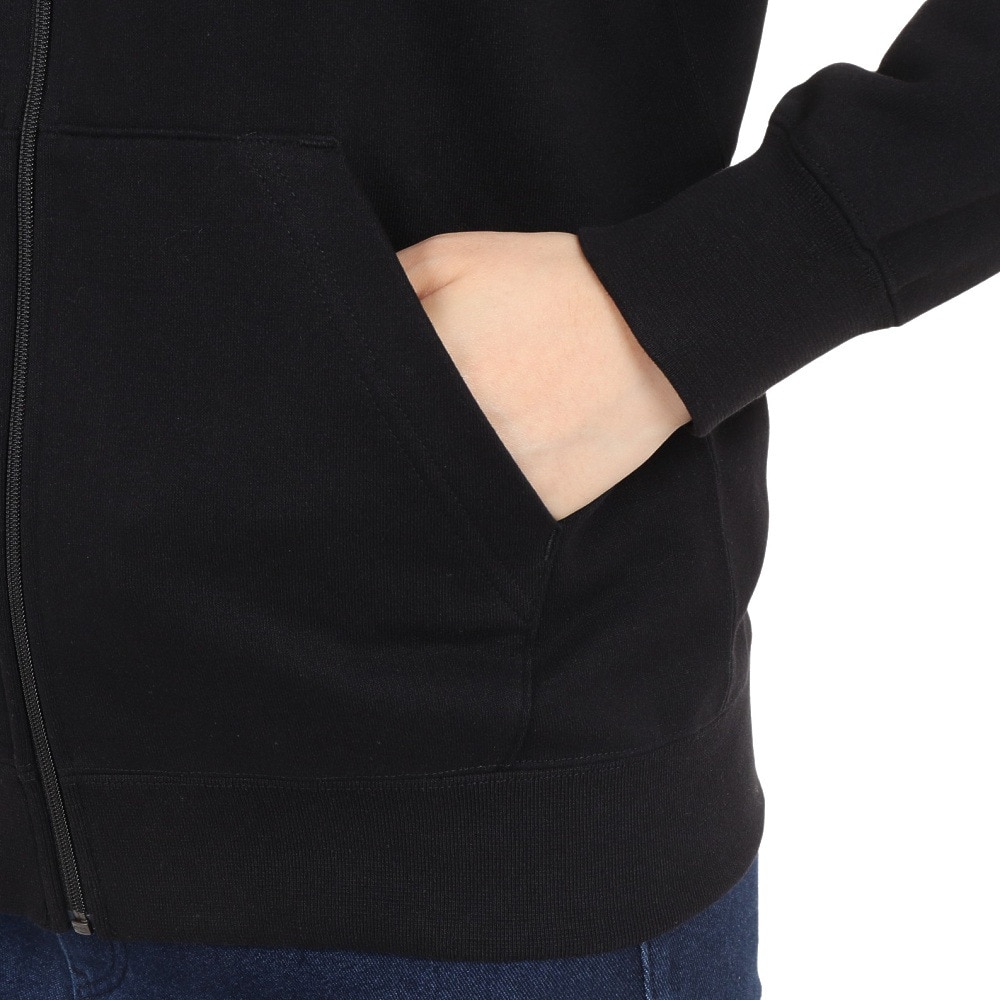 ザ・ノース・フェイス（THE NORTH FACE）（レディース）パーカー スウェット フルジップフーディ NT62334X K