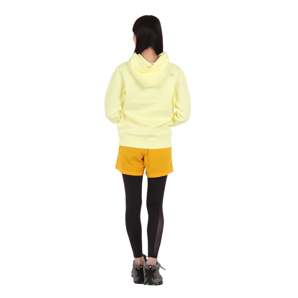 ノースフェイス（THE NORTH FACE）（レディース）パーカー 長袖スウェット オーバーサイズドスウェット NTW62347 SU イエロー