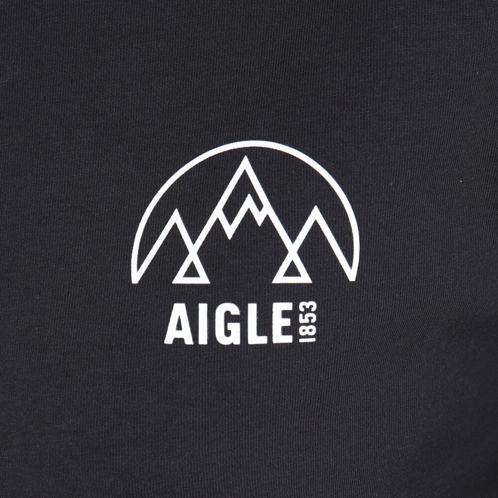 エーグル（AIGLE）（レディース）UVカット長袖ロゴTシャツ ZTFAO09-001