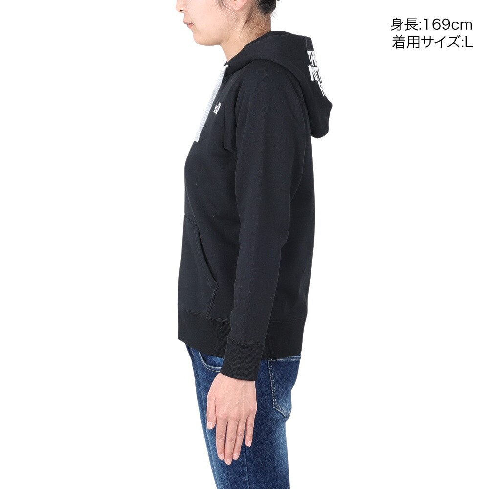 ノースフェイス（THE NORTH FACE）（レディース）リアビューフルジップフーディ NTW12442 K