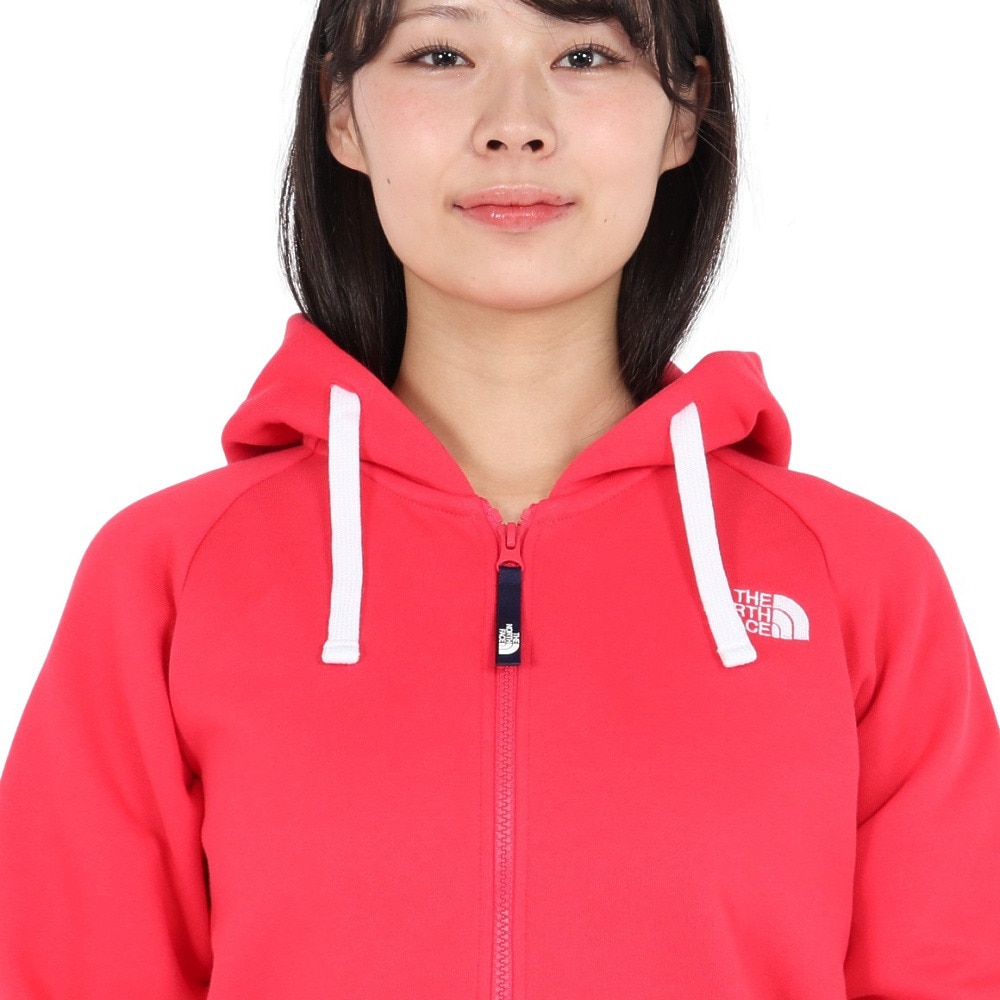 ザ・ノース・フェイス（THE NORTH FACE）（レディース）トレーナー スウェット リアビューフルジップフーディ NTW12442 HI