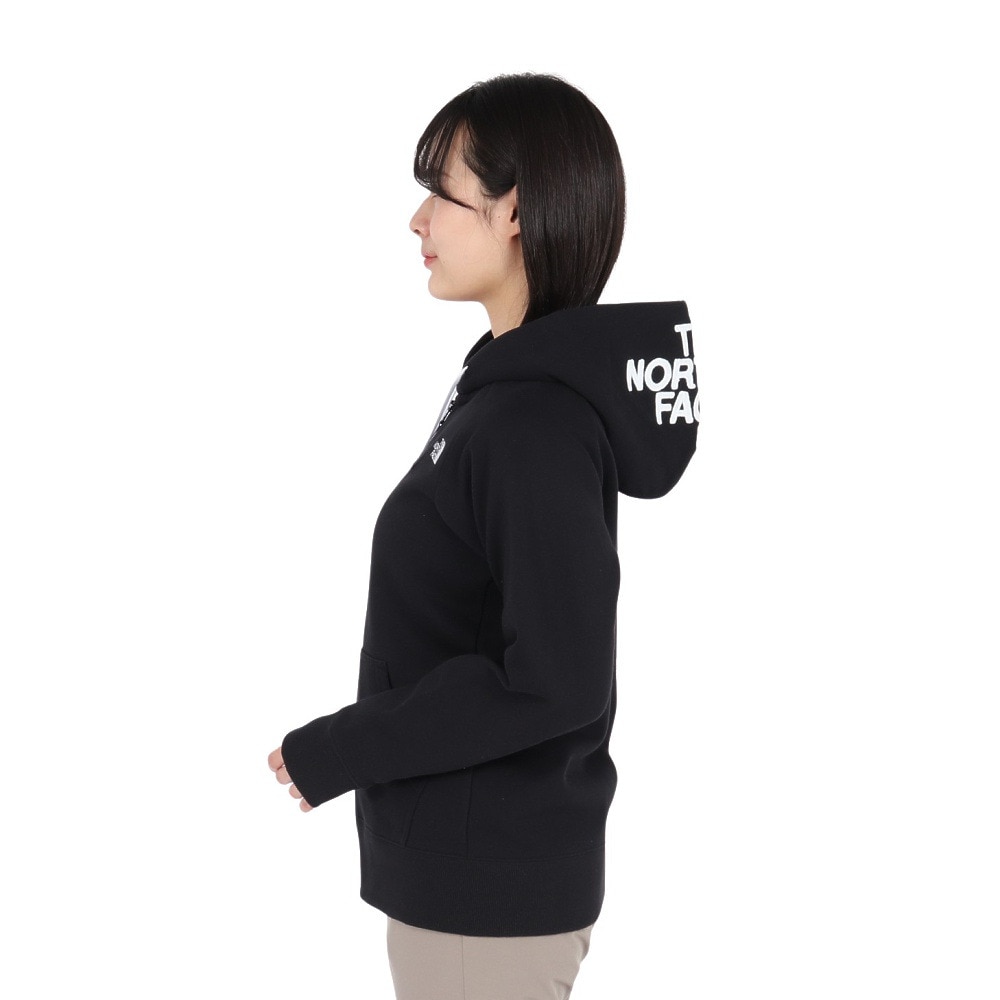 ザ・ノース・フェイス（THE NORTH FACE）（レディース）トレーナー スウェット リアビューフルジップフーディ NTW12442 K3