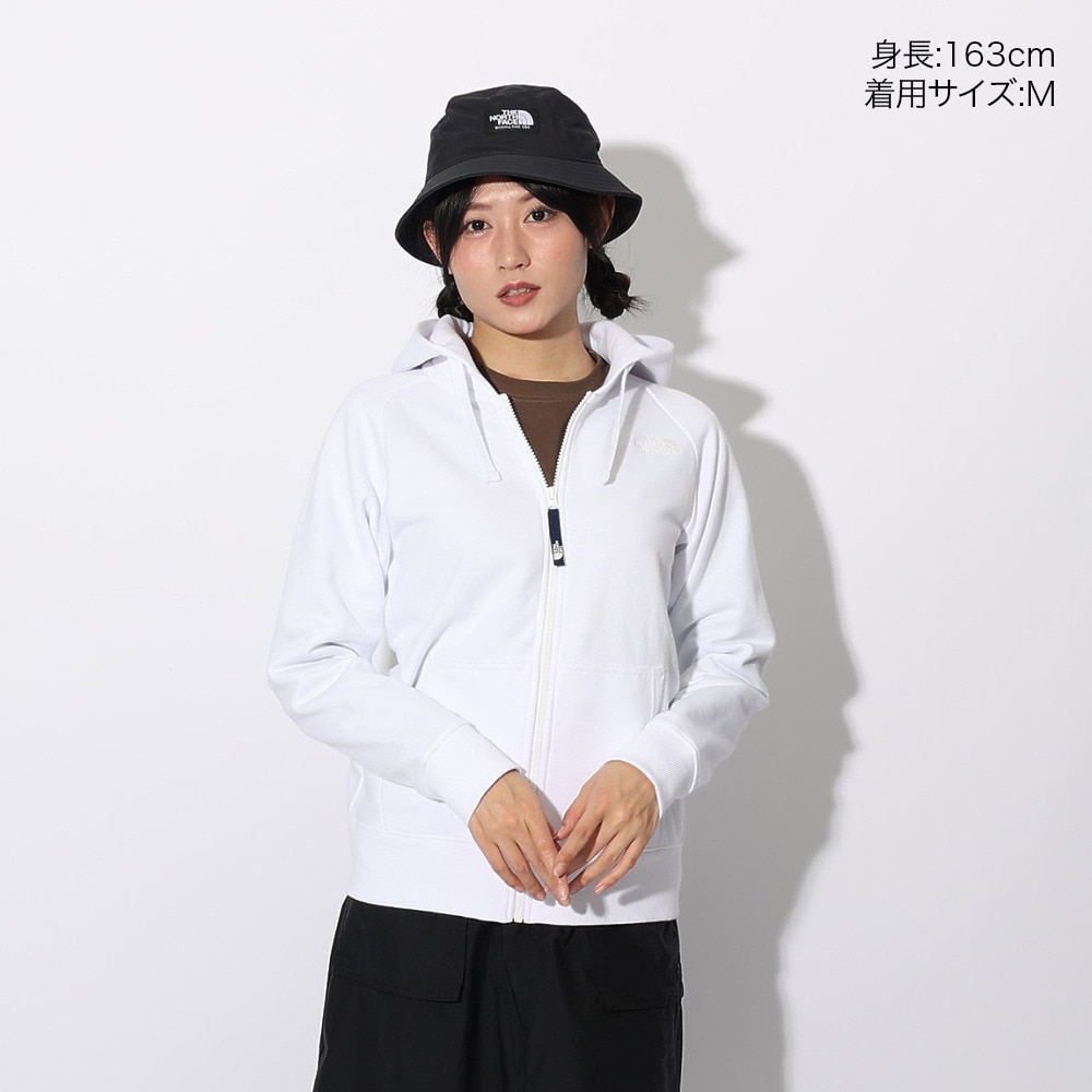 ザ・ノース・フェイス（THE NORTH FACE）（レディース）リアビューフルジップフーディ トレーナー パーカー NTW12442 W