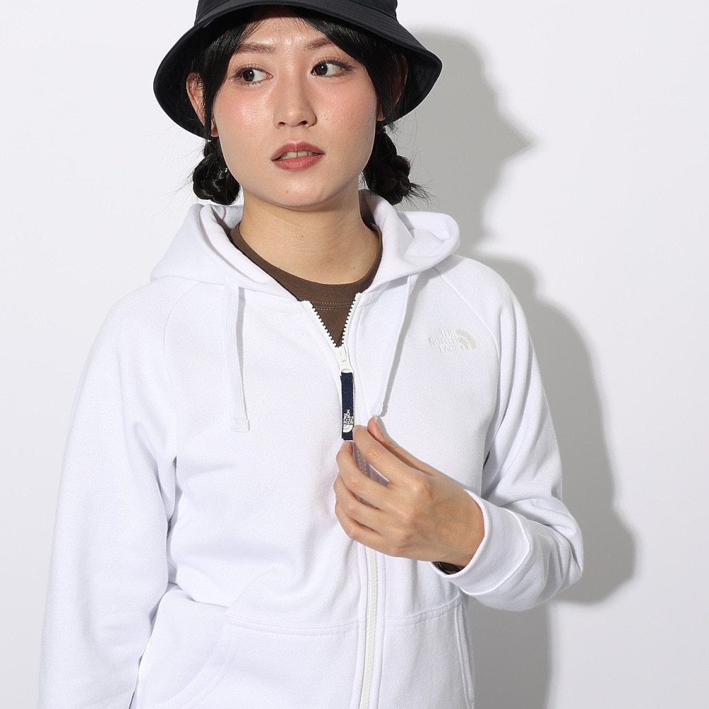 ザ・ノース・フェイス（THE NORTH FACE）（レディース）リアビューフルジップフーディ トレーナー パーカー NTW12442 W